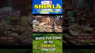 Lakkar Bazar Shimla  Shimla tourist places no 2  Affordable Travel Guide [upl. by Alphonse]