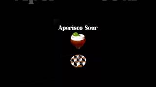 Aperisco Sour  Aperol  Pisco [upl. by Litnahc]