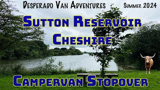 Sutton Reservoir  Macclesfield  Campervan Stopover  Parkup  vanlife  Cheshire Camping [upl. by Yuri]