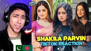 Pakistani React on Bangladeshi Actress  Shakila Parvin TikTok Videos  Maadi Reacts [upl. by Cherie498]