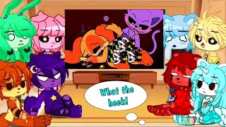 Smiling Critters Poppy Playtime Chapter 3 React to Memes and Tiktok  Gacha Club 32 [upl. by Asylem]