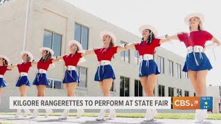 WATCH Worldfamous Kilgore College Rangerettes to perform at State Fair of Texas [upl. by Assirahc]