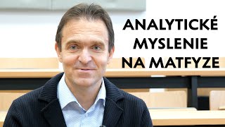 Ľudovít Ódor a analytické myslenie na matfyze [upl. by Alper]