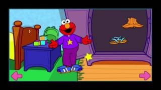 Sesame Street Elmos First Day Of School Cartoon Animation PBS Kids Game Play Walkthrough [upl. by Syl]