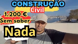 Salário nas obras de Portugal [upl. by Konopka]