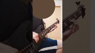 Iron Maiden  Wrathchild【Bass Cover】shorts [upl. by Atinuahs]