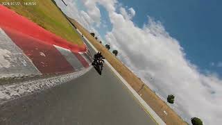 Motorsport Arena Oschersleben Track Day 22072024  Group 2  Turn 4 Motorbike  Motorrad  Rear [upl. by Akinehc]