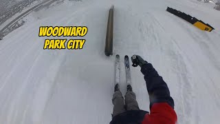 A Mid Day Skiing Woodward Park City  SKI BUM DIARIES EP 6 [upl. by Haerle]