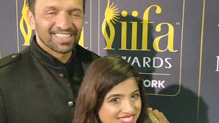 IIFA Awards 2017 Atul Kasbekar With Malishka [upl. by Aicenev]