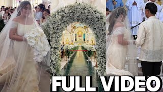 THE WEDDING Of Angeline Quinto and Nonrev Daquina♥️Full Video ng Kasal ni Angeline and Nonrev [upl. by Dalpe288]