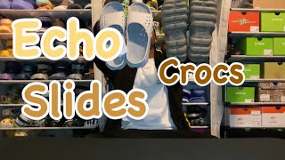 Echo Slides x Crocs Review  on foot [upl. by Nataline834]