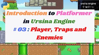 Introduction to Platformer in Ursina Engine in Python  3 Player Traps and Enemies [upl. by Dibb]