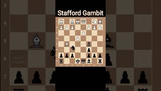 Stafford gambit  Win in 8 Moves  Trick for Black [upl. by Innavoij]