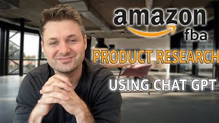 Amazon FBA Product Research With Chat GPT [upl. by Aivle]