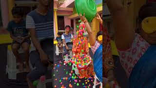 400000 Colorfull Ping pong Ball Pouring Challenge game shorts [upl. by Bobker]