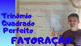 FATORAÇÃO  Trinômio Quadrado Perfeito  8º ANO ‐ AULA 24 [upl. by Bilak570]