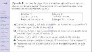 Matemática 10  Funções reais de variável real  Aula 3 Função afim [upl. by Judd]