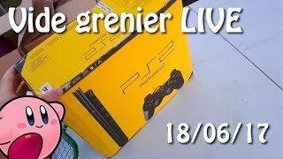 Vide Grenier LIVE  18 Juin 2017 [upl. by Haleelahk]