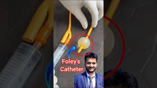 Foleys Catheterization shorts [upl. by Ramo]