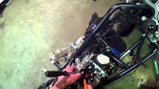 Removing 6mm Shims Ducati 749S [upl. by Niai50]