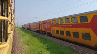 CHENNAI TO VIJAYAWADA COMPLETE TRAIN JOURNEY IN 16031 MASSVDK ANDAMAN EXPRESS PART12 [upl. by Aeynod200]