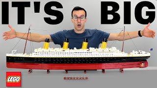 LEGO TITANIC Review [upl. by Ahsinaj]