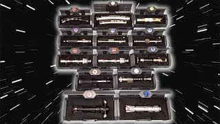 All Star Wars Galaxys Edge Legacy Lightsabers Review [upl. by Ringler128]