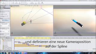 Solidworks 2012 Animation amp Rendering Tutorial German [upl. by Eralcyram]