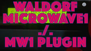 THE PLUGIN  WALDORF MICROWAVE 1 Rev A vs MICROWAVE 1 Plugin  PART A [upl. by Cassandra]