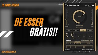 T DE ESSER  Plugin GRATUITO PARA REMOVER A SIBILÂNCIA DA VOZ  FG HOMESTUDIO [upl. by Akcirre288]