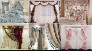 Curtains design for bedroom 2024  curtain decoration ideas [upl. by Eiuqcaj142]