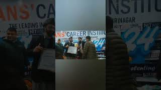 Thanks NITians career institute Hawal Srinagar [upl. by Alahsal]