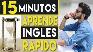 Aprende INGLES en 15 MINUTOS  La MEJOR FORMA de Aprender INGLES Americano BASICO [upl. by Guglielma335]