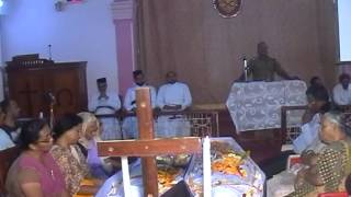 Funeral service of Sherry John and Anish John at church [upl. by Ahsieni]