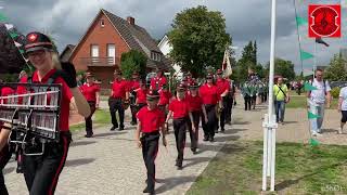 Schützenfest Börgermoor Umzug am 16 Juli 2023 [upl. by Yra]