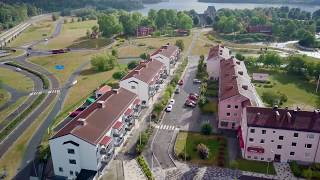 Short drone highlights of Vallentuna Sweden [upl. by Cori]