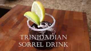 Authentic Trinidadian Sorrel Drink [upl. by Atig]