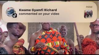 Offinsohene Dwamena Akenten II introduces new Offinsohemaa Nana Adwoa Afranewaa III to Asantehene [upl. by Busby]