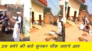 इस सपेरे की देसी इलाज की बात सुनकर चौंक जाएंगे आप Sapera Ka Ilazj  Sapera Ke Video  Pappu UP11 [upl. by Eilsil]