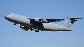 Travis C5 KC10 and C17 flyby at Capital Airshow 2010 [upl. by Andres]