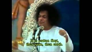 SaiBabaspeech Sathya Sai Baba speech  important [upl. by Schoof605]