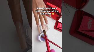 Who else does this🫣this is especially helpful for beginner nail techs😙 nails notpolish nailart [upl. by Vil622]