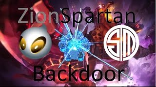 Zionspartan Nasus Backdoor TSM vs DIG [upl. by Hescock]