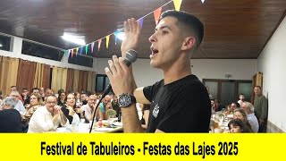 Parte 1 FESTIVAL de TABULEIROS  Festas da Vila das Lajes 2025 com quotOs DImprovisoquot e quotSó Fórróquot [upl. by Medrek]