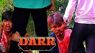 Darr Movie  Shahrukh Khan Sunny Deol  Best Dialogue Scene In Hindi Dubbed  darrmovie Spoof [upl. by Ibob]