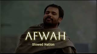 Afwah slowed full song amrinder gillamrindergill [upl. by Dieter800]