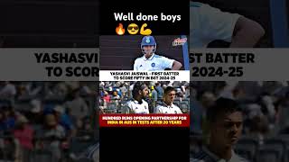 yashasvijaiswal klrahul 🔥🔥fire performance in indvsaustestmatch bordergavaskartrophy bgt2024 💪🔥 [upl. by Ahseyk]