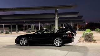 2008 Mercedes SL55 AMG P30 Top Operation Video [upl. by Rheba]