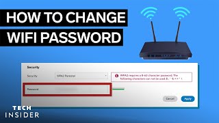 How To Change WiFi Password 2022 [upl. by Poole382]