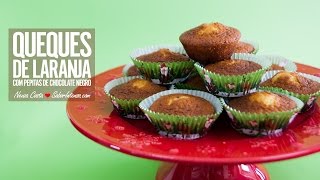 Queques de Laranja com Pepitas de Chocolate Negro [upl. by Svirad]